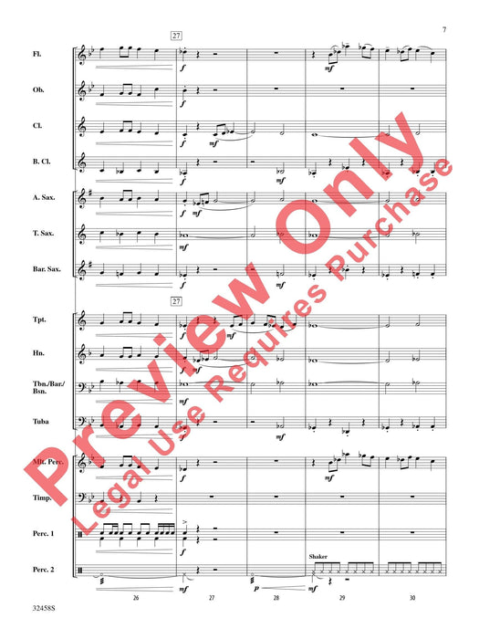 Ovation A Celebration for Band 總譜 | 小雅音樂 Hsiaoya Music