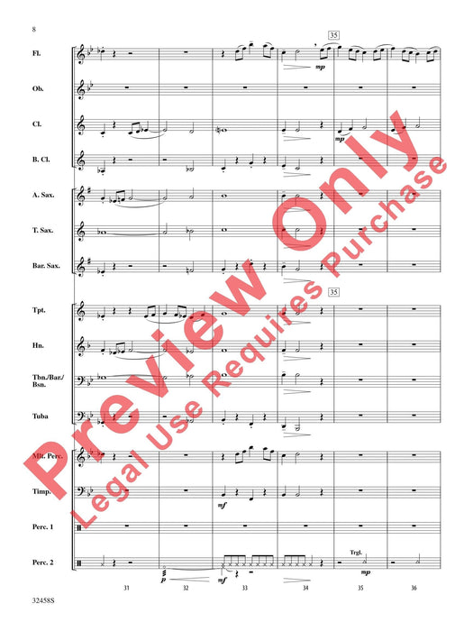 Ovation A Celebration for Band 總譜 | 小雅音樂 Hsiaoya Music