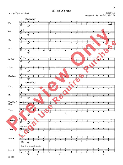 Belwin Beginning Band Kit #6 A Complete Concert Including: Red River Valley / This Old Man / A Bicycle Built for Two / William Tell Overture 音樂會 威廉泰爾序曲 | 小雅音樂 Hsiaoya Music