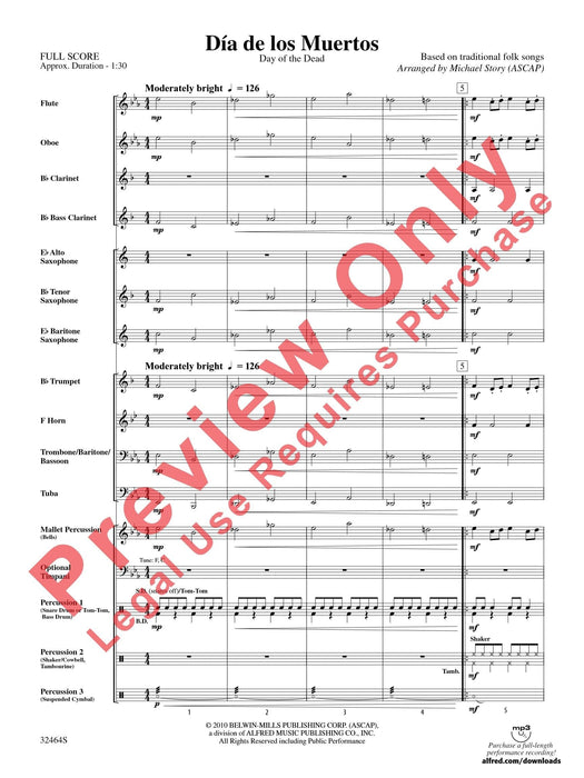 Día de los Muertos Day of the Dead 總譜 | 小雅音樂 Hsiaoya Music