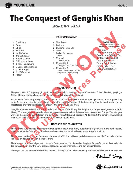 The Conquest of Genghis Khan | 小雅音樂 Hsiaoya Music