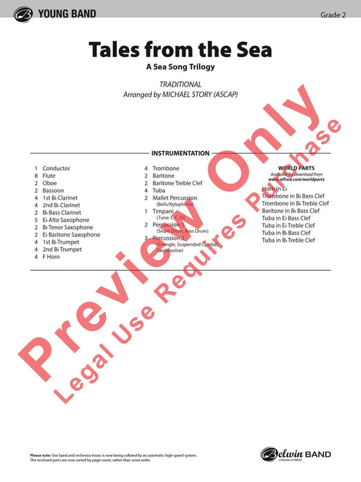 Tales from the Sea A Sea Song Trilogy 三部曲 總譜 | 小雅音樂 Hsiaoya Music