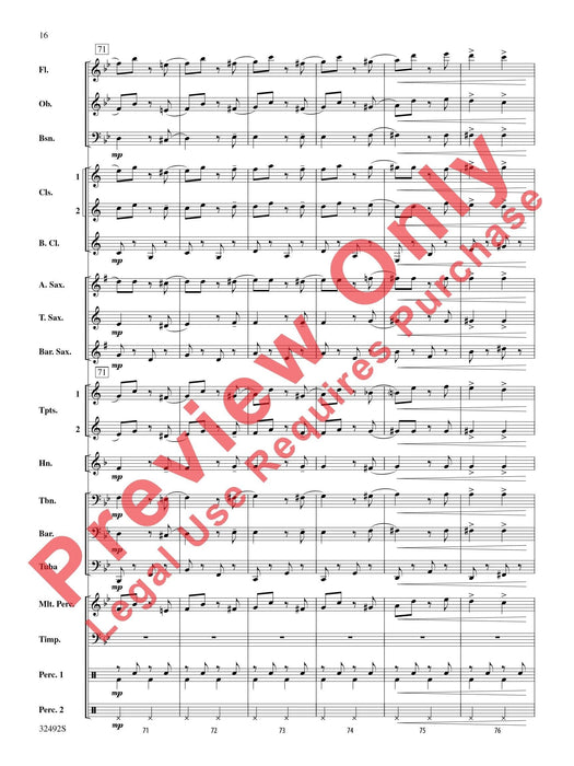 Trafalgar Square Concert March 音樂會進行曲 總譜 | 小雅音樂 Hsiaoya Music