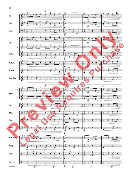 Trafalgar Square Concert March 音樂會進行曲 總譜 | 小雅音樂 Hsiaoya Music