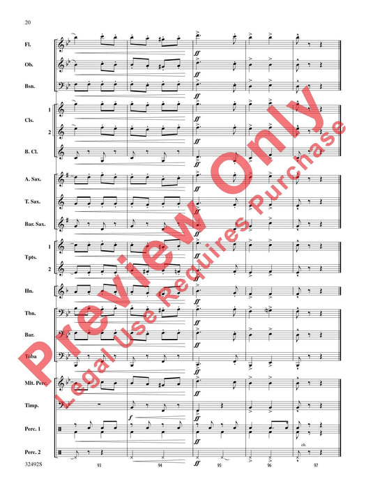 Trafalgar Square Concert March 音樂會進行曲 總譜 | 小雅音樂 Hsiaoya Music