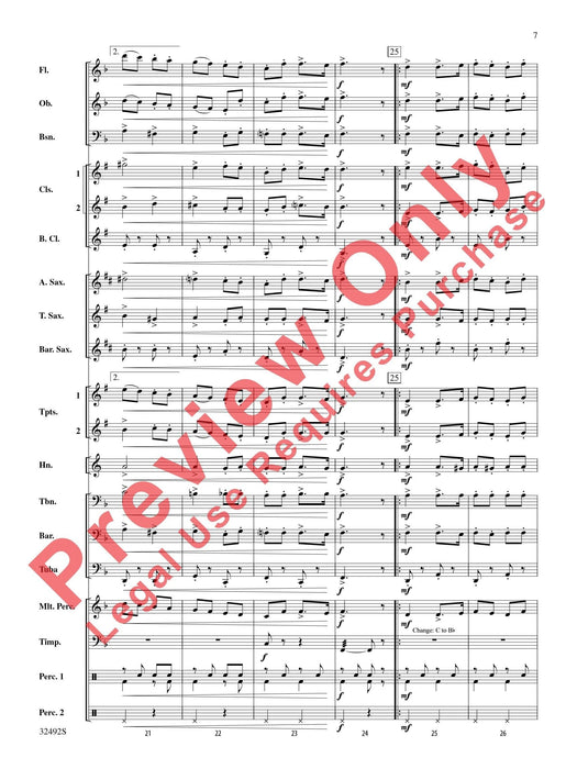 Trafalgar Square Concert March 音樂會進行曲 總譜 | 小雅音樂 Hsiaoya Music