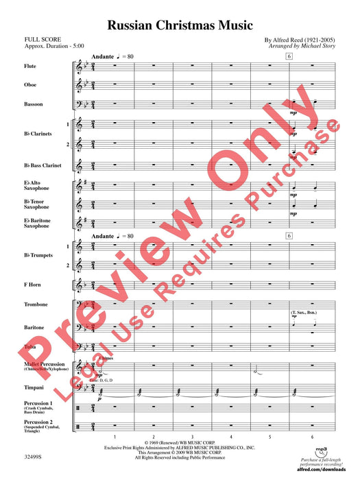 Russian Christmas Music 總譜 | 小雅音樂 Hsiaoya Music