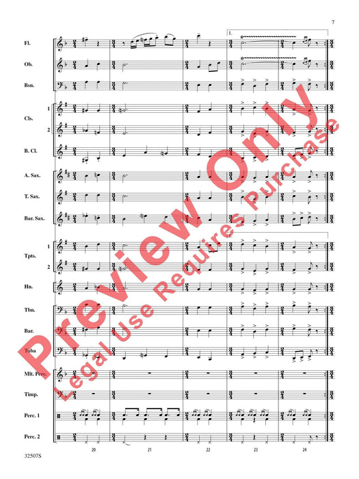 March from "Third Suite" 進行曲 組曲 總譜 | 小雅音樂 Hsiaoya Music