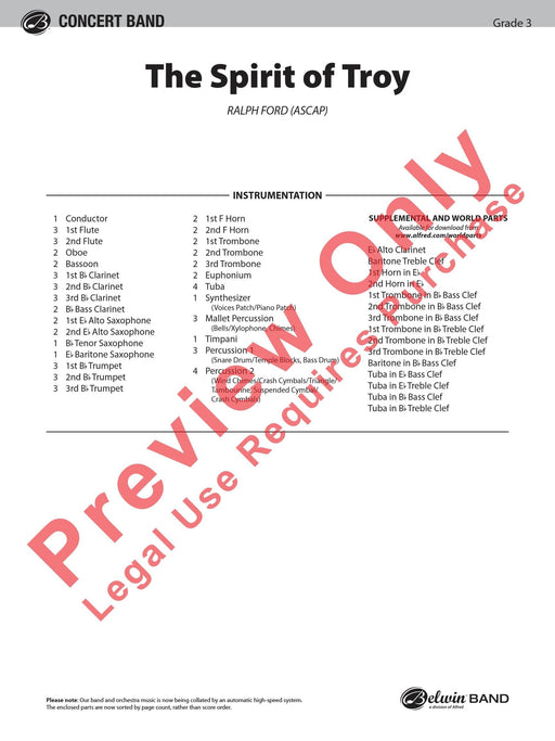 The Spirit of Troy | 小雅音樂 Hsiaoya Music