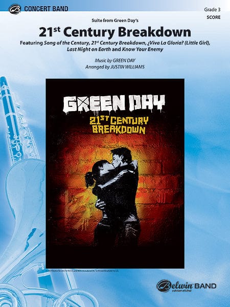 21st Century Breakdown, Suite from Green Day's Featuring: Song of the Century / 21st Century Breakdown / ¿Viva La Gloria? (Little Girl) / Last Night on Earth / Know Your Enemy 組曲 總譜 | 小雅音樂 Hsiaoya Music