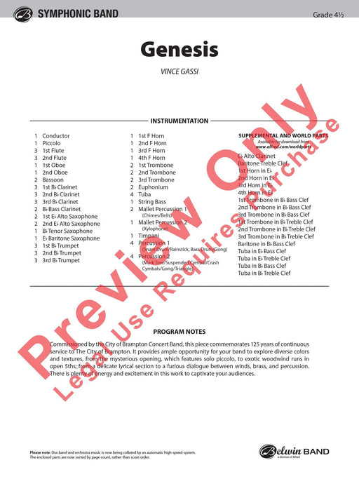 Genesis | 小雅音樂 Hsiaoya Music