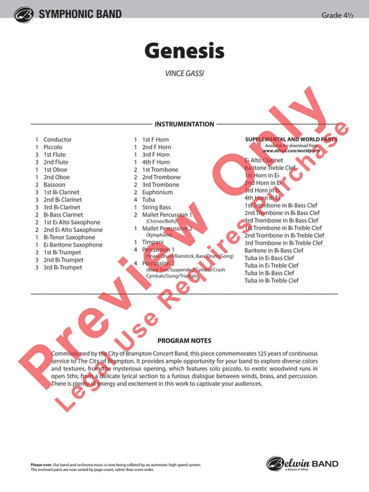 Genesis | 小雅音樂 Hsiaoya Music