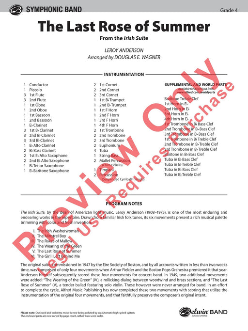 The Last Rose of Summer (from the Irish Suite) 組曲 | 小雅音樂 Hsiaoya Music