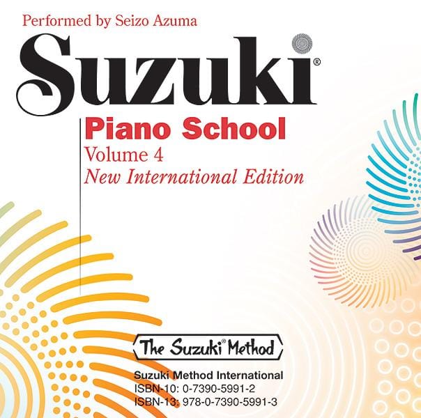 Suzuki Piano School New International Edition CD, Volume 4 CD | 小雅音樂 Hsiaoya Music