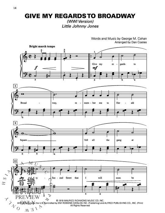 Dan Coates Popular Piano Library: On the Stage, Book 1 鋼琴 | 小雅音樂 Hsiaoya Music