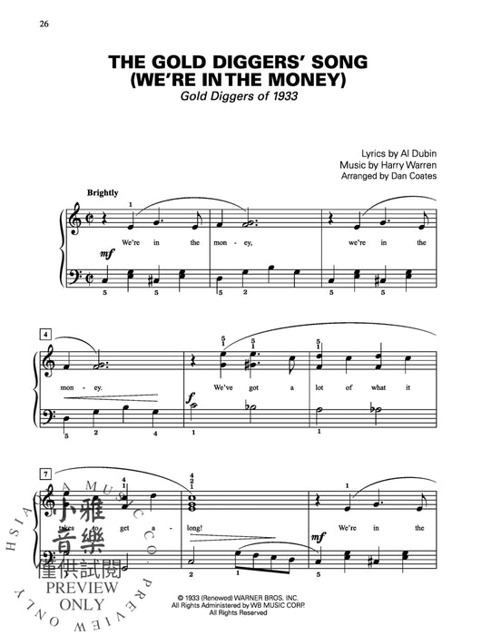 Dan Coates Popular Piano Library: On the Stage, Book 1 鋼琴 | 小雅音樂 Hsiaoya Music