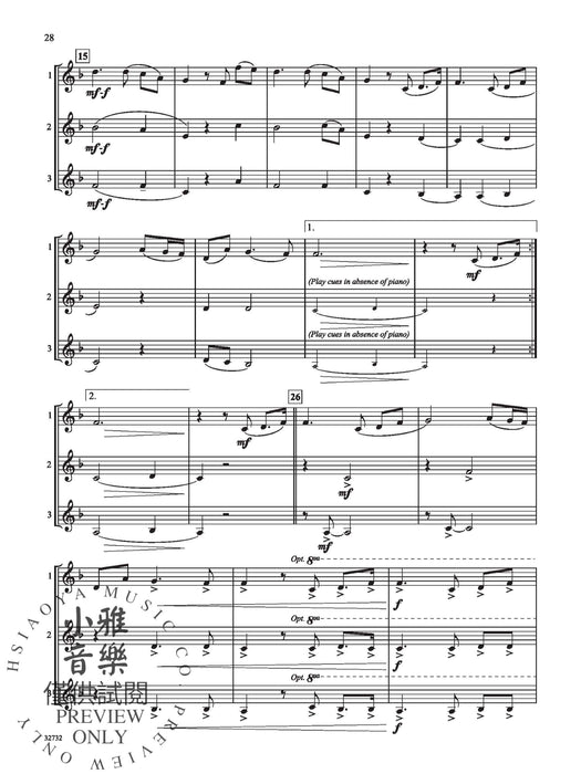 Favorite Songs of Praise Solo-Duet-Trio with Optional Piano 獨奏 二重奏 三重奏 鋼琴 | 小雅音樂 Hsiaoya Music