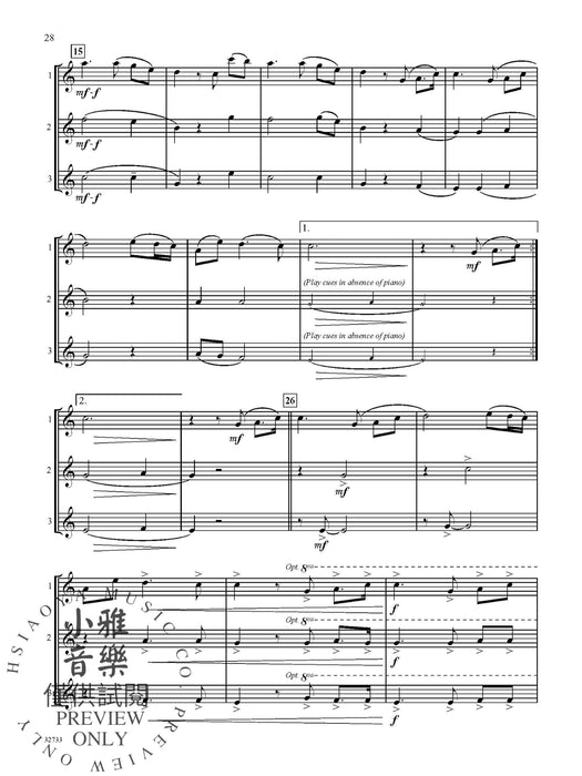 Favorite Songs of Praise Solo-Duet-Trio with Optional Piano 獨奏 二重奏 三重奏 鋼琴 | 小雅音樂 Hsiaoya Music