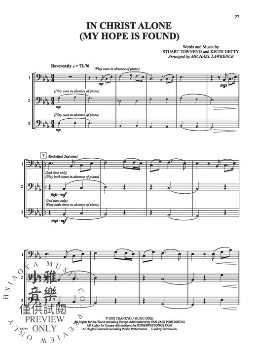 Favorite Songs of Praise Solo-Duet-Trio with Optional Piano 獨奏 二重奏 三重奏 鋼琴 | 小雅音樂 Hsiaoya Music