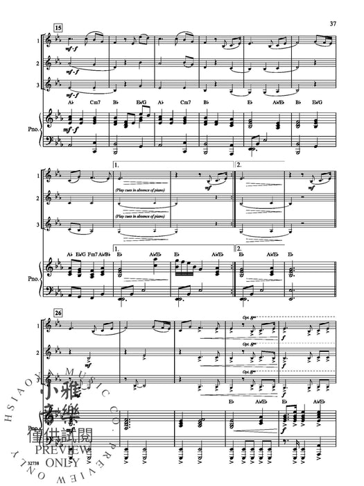 Favorite Songs of Praise Solo-Duet-Trio with Optional Piano 獨奏 二重奏 三重奏 鋼琴 | 小雅音樂 Hsiaoya Music