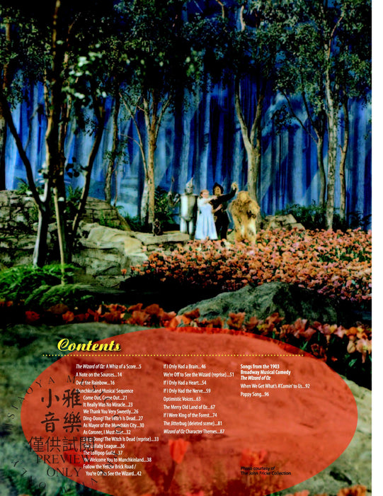 The Wizard of Oz: 70th Anniversary Deluxe Songbook (Vocal Selections) | 小雅音樂 Hsiaoya Music