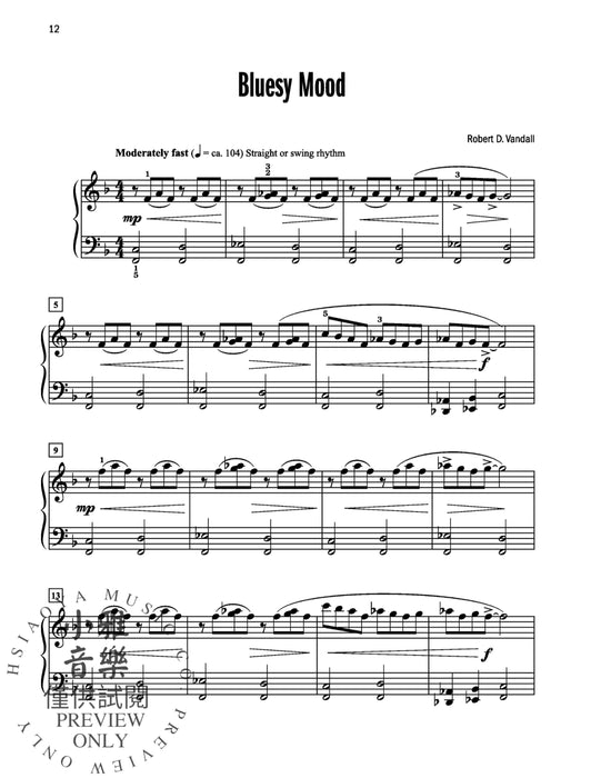 Celebrated Jazzy Solos, Book 2 11 Solos in Jazz Styles for Late Elementary to Early Intermediate Pianists 獨奏 獨奏 爵士音樂 | 小雅音樂 Hsiaoya Music