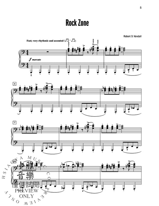 Celebrated Jazzy Solos, Book 4 8 Solos in Jazz Styles for Intermediate Pianists 獨奏 獨奏 爵士音樂 | 小雅音樂 Hsiaoya Music