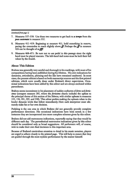 Brahms: Scherzo, Opus 4 布拉姆斯 詼諧曲 作品 | 小雅音樂 Hsiaoya Music