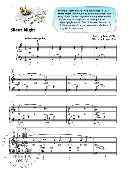 Premier Piano Course, Christmas 4 鋼琴 | 小雅音樂 Hsiaoya Music