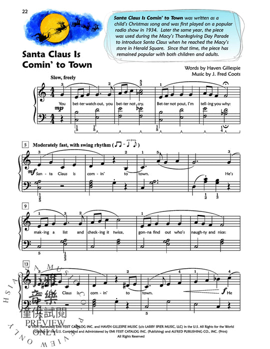 Premier Piano Course, Christmas 4 鋼琴 | 小雅音樂 Hsiaoya Music