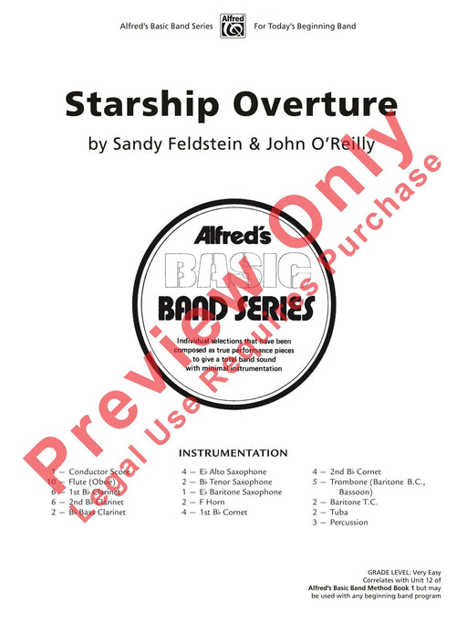 Starship Overture 序曲 總譜 | 小雅音樂 Hsiaoya Music