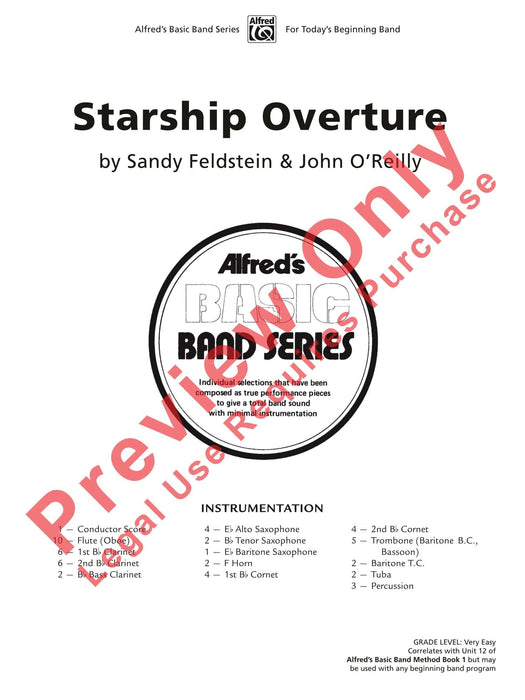 Starship Overture 序曲 總譜 | 小雅音樂 Hsiaoya Music