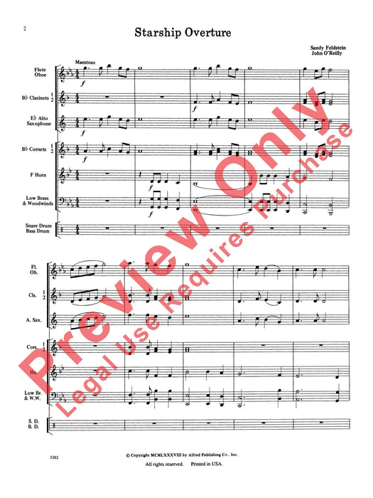 Starship Overture 序曲 總譜 | 小雅音樂 Hsiaoya Music