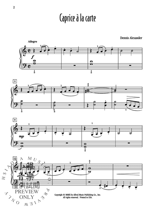 Caprice à la Carte 隨想曲 | 小雅音樂 Hsiaoya Music