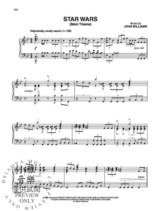 Movie Music Hits Sheet Music Playlist 電影音樂 | 小雅音樂 Hsiaoya Music