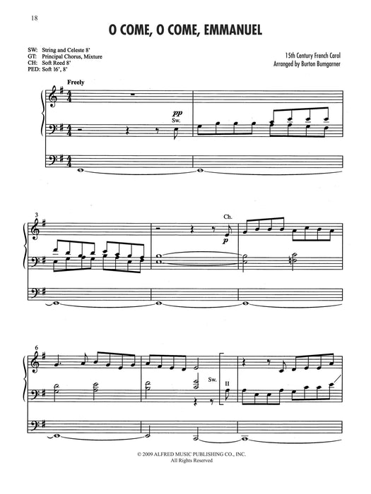 Sunday Morning Organist, Volume 1: Solos for Christmas 管風琴 獨奏 | 小雅音樂 Hsiaoya Music