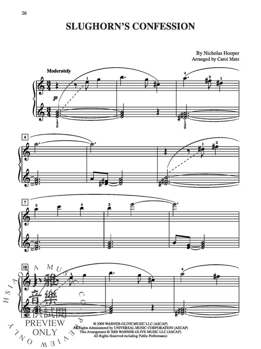 Harry Potter and the Half-Blood Prince, Selections from | 小雅音樂 Hsiaoya Music