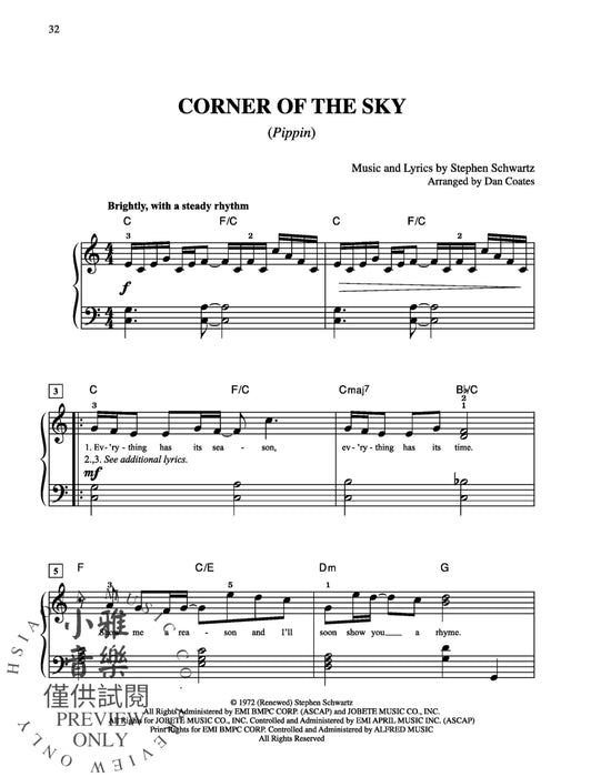 Top 50 Broadway Hits 百老匯 | 小雅音樂 Hsiaoya Music