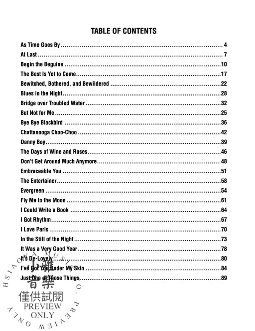 Top 50 Jazz Standards 爵士音樂 | 小雅音樂 Hsiaoya Music