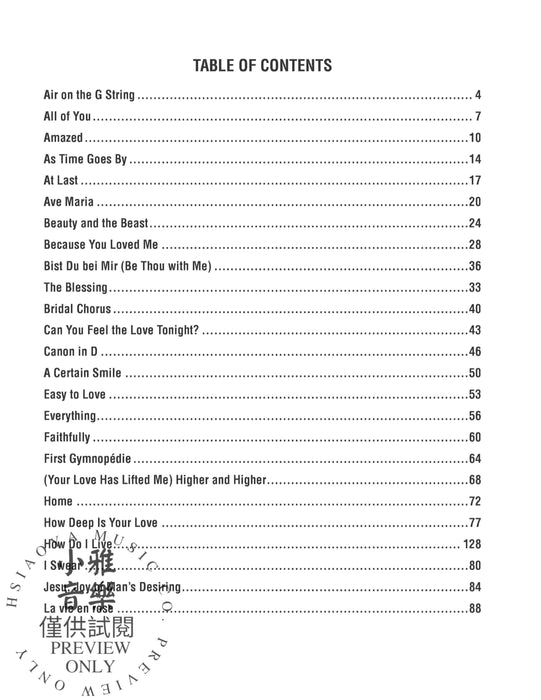 Top 50 Wedding Classics | 小雅音樂 Hsiaoya Music