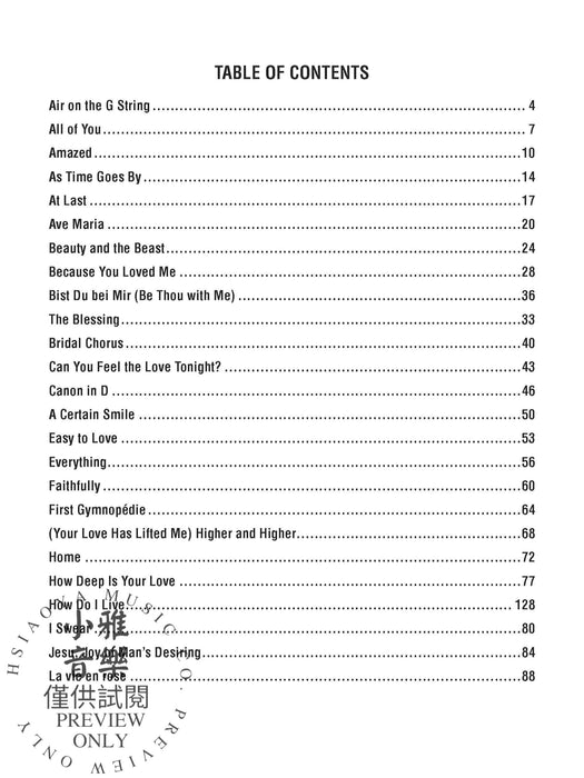 Top 50 Wedding Classics | 小雅音樂 Hsiaoya Music