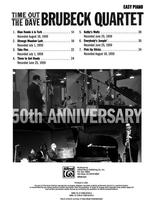 Time Out: The Dave Brubeck Quartet 50th Anniversary Edition 四重奏 | 小雅音樂 Hsiaoya Music