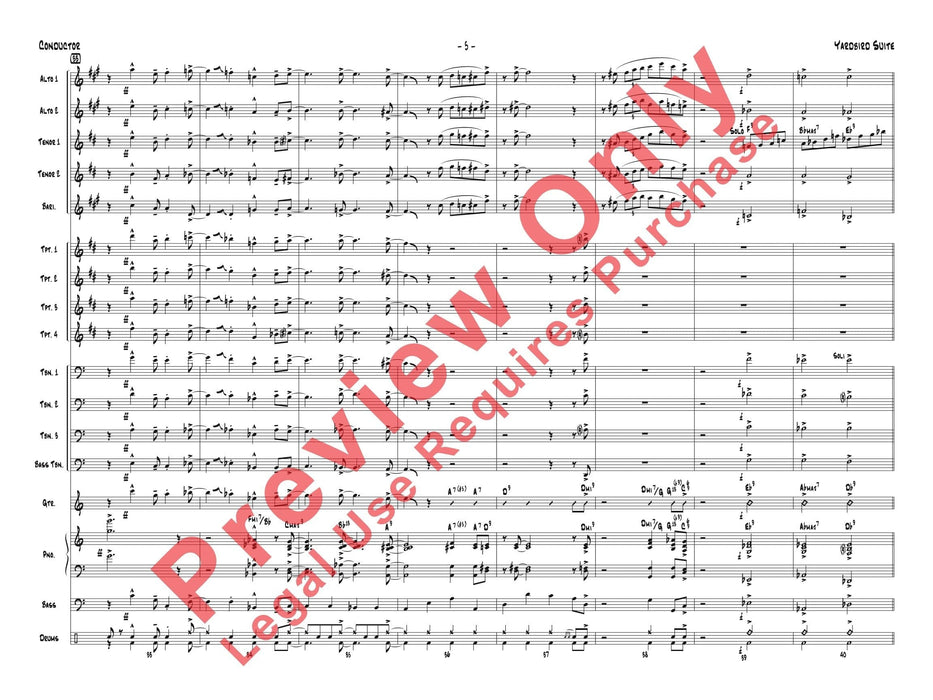 Yardbird Suite 組曲 總譜 | 小雅音樂 Hsiaoya Music