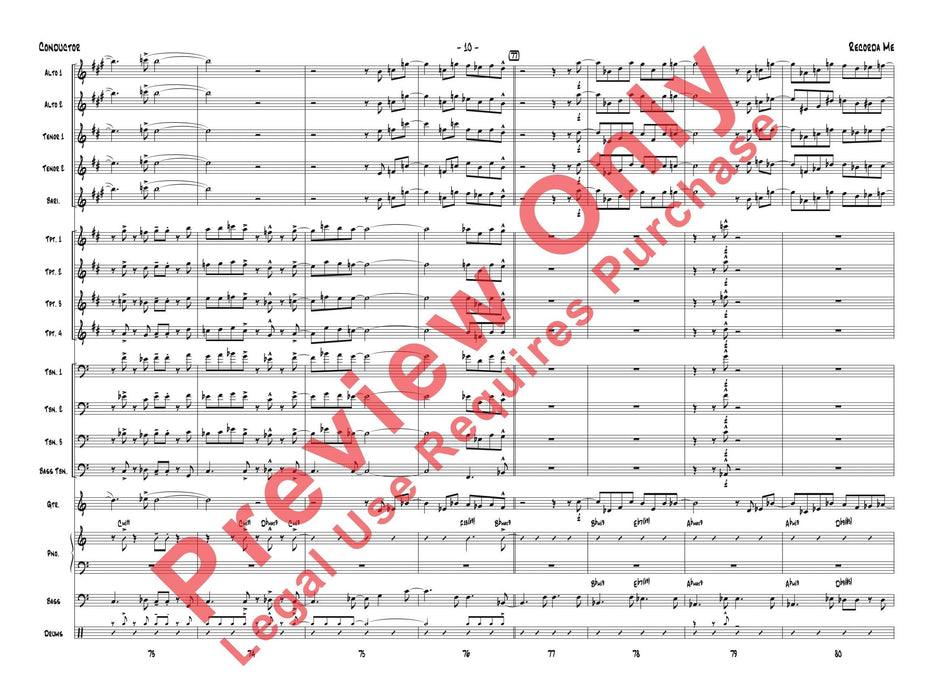 Recorda Me 總譜 | 小雅音樂 Hsiaoya Music