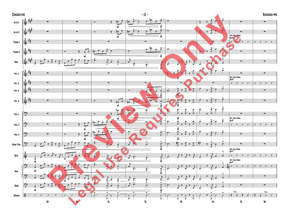 Recorda Me 總譜 | 小雅音樂 Hsiaoya Music