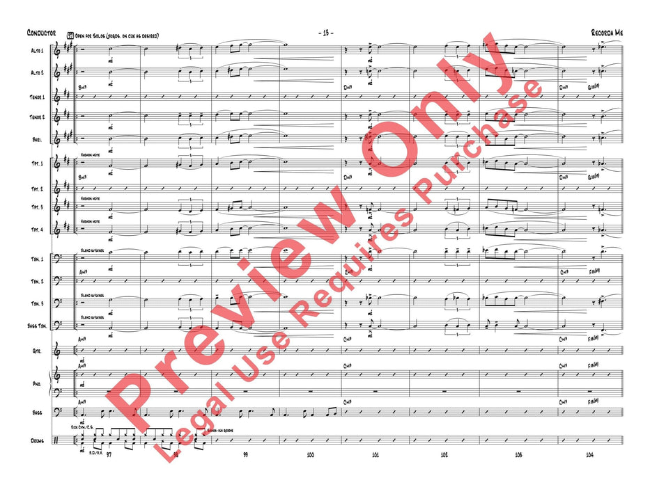 Recorda Me 總譜 | 小雅音樂 Hsiaoya Music