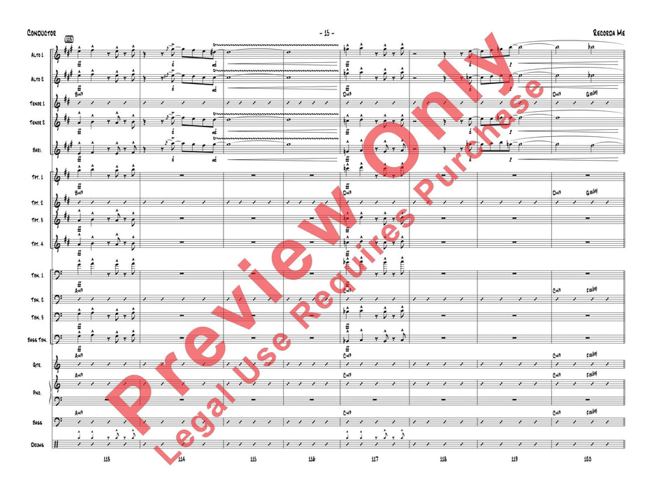 Recorda Me 總譜 | 小雅音樂 Hsiaoya Music