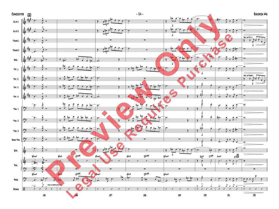 Recorda Me 總譜 | 小雅音樂 Hsiaoya Music