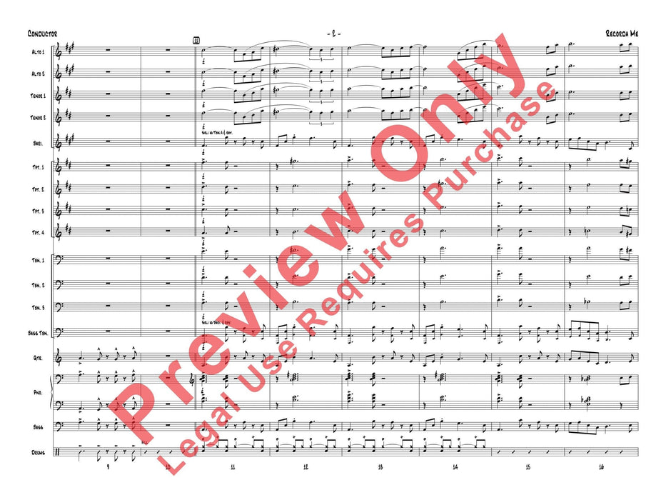 Recorda Me 總譜 | 小雅音樂 Hsiaoya Music