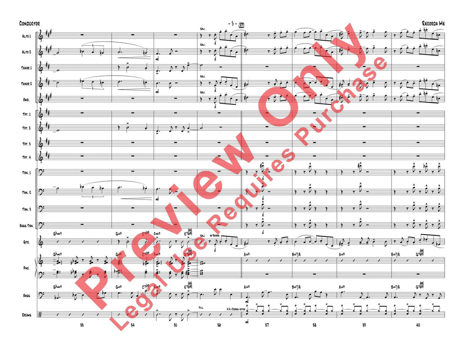 Recorda Me 總譜 | 小雅音樂 Hsiaoya Music